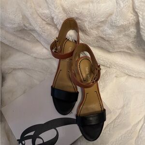 Nine West black & Brown Ankle Sandel’s